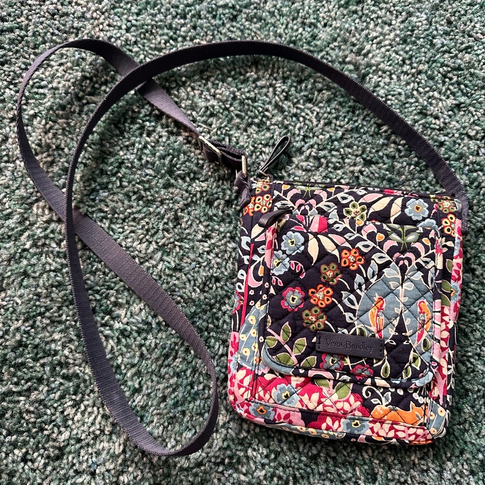 Vera Bradley Colorful Floral Crossbody Bag